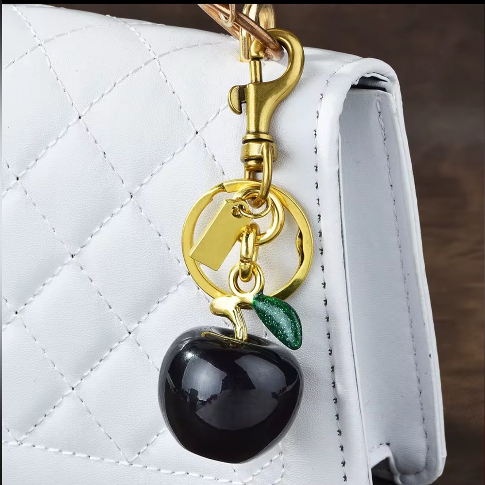 Apple Bag Charm/Key Chain.